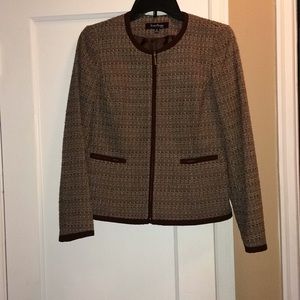 Evan-Picone 6p Zip Up Jacket